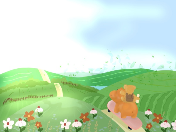 Rolling hills